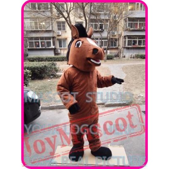 Mascot Horse Mascot Mustang Stallion Costume