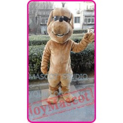 Mascot Plush Glass Dog Mascot Costume