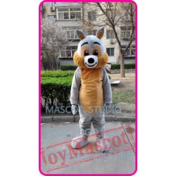 Mascot Grey Squirrel Mascot Costume Cartoon 