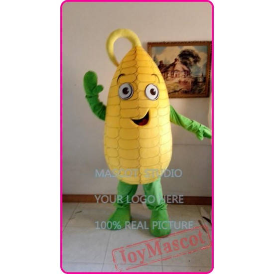 Mascot Yellow Corn Mascot Maize Costume