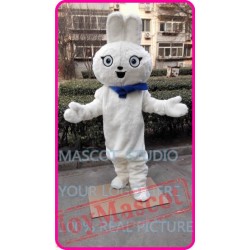 Mascot Plush White Rabbit Bunny Mascot Costume