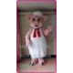 Pink Pig Chef Mascot Costume