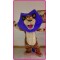 Mascot Purple Lion Mascot Cotume Anime