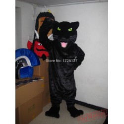 Mascot Black Panther Leopard Jaguar Cougar Mascot Costume
