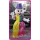 Mascot Mrs Easter Bunny Rabbit Mascot Costume