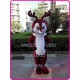 Christmas Deer Mascot Costume Red Nose Deer