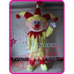 Christmas Clown Mascot Costume