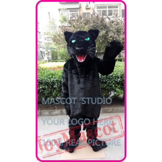 Mascot Black Panther Leopard Mascot Costume