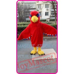Mascot Plush Red Hawk Eagle Falcon Mascot Costume