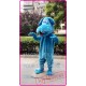 Mascot Cartoon Blue Dog Mascot Costume