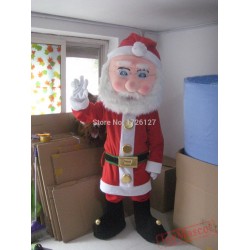 Mascot Christmas Santa Claus Mascot Costume Holiday Cosplay