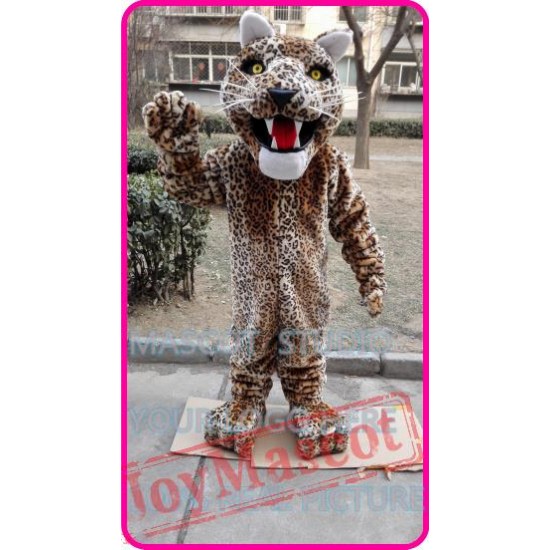 Mascot Jaguar Leopard Panther Mascot Costume