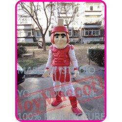 Mascot Red Knight Mascot Spartan Trojan Costume