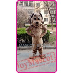 Mascot Brown Dog Mascot Costume Cartoon 