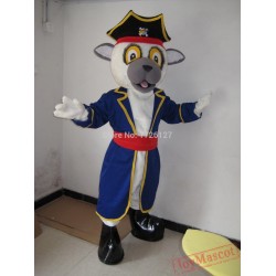 Mascot Pirate Dog Mascot Costume