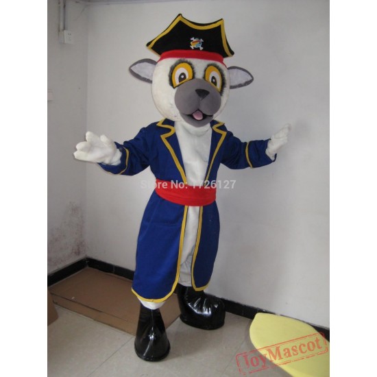 Mascot Pirate Dog Mascot Costume
