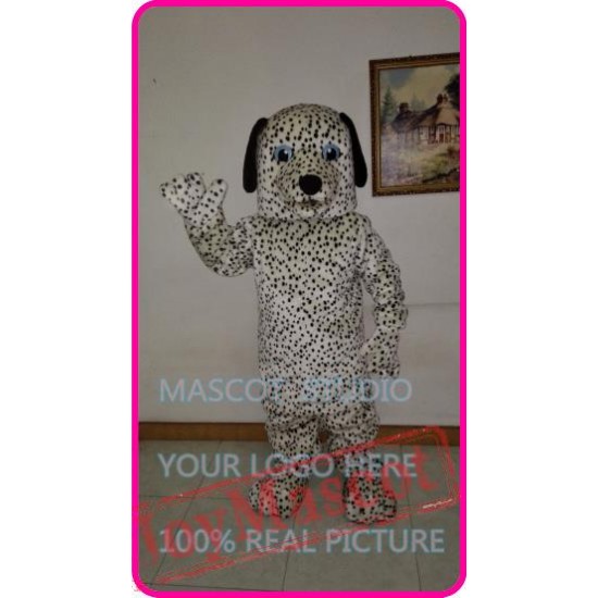 Mascot Dalmatian Spotted Dog Mascot Costume
