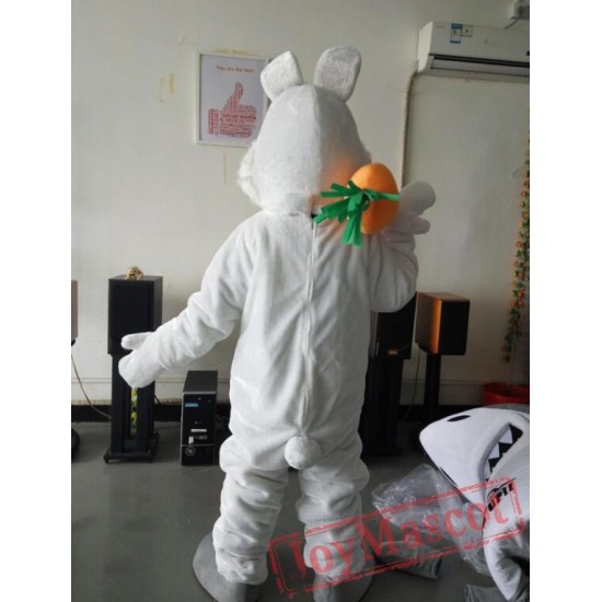 Easter Bunny Mascot Costumes Christmas Womens / Mens Mascot