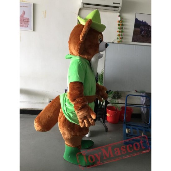 Robin Hood Mascot Costume Celebration Carnival Outfit