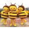 Yellow Bee Mascot Costume Celebration Carnival Outfit Costumes
