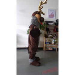 Reindeer Mascot Costume Celebration Carnival Outfit