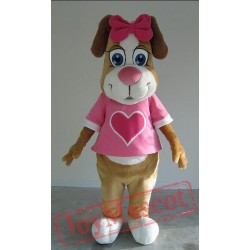 Dog Girl Mascot Costume