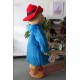 Cartoon Bear Hat Mascot Costume Celebration Carnival Outfit