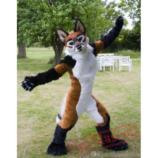 Custom-Fox Wolf Fursuit Mascot Costumess Halloween Performance Costume