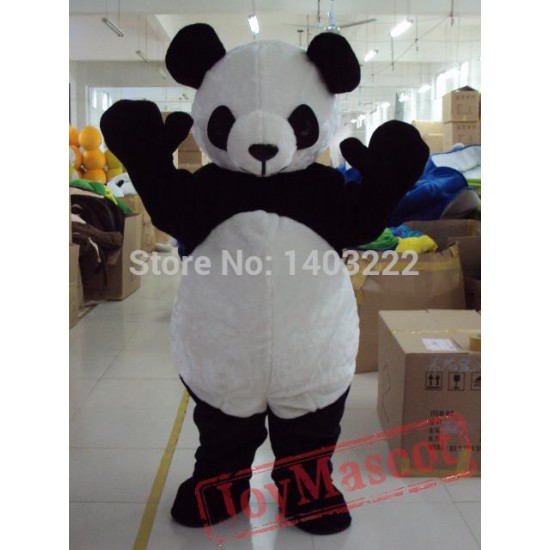 Wedding Panda Bear Mascot Costume
