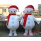 Christmas Snowman Mascot Costume Christmas Performance Mascot Costume