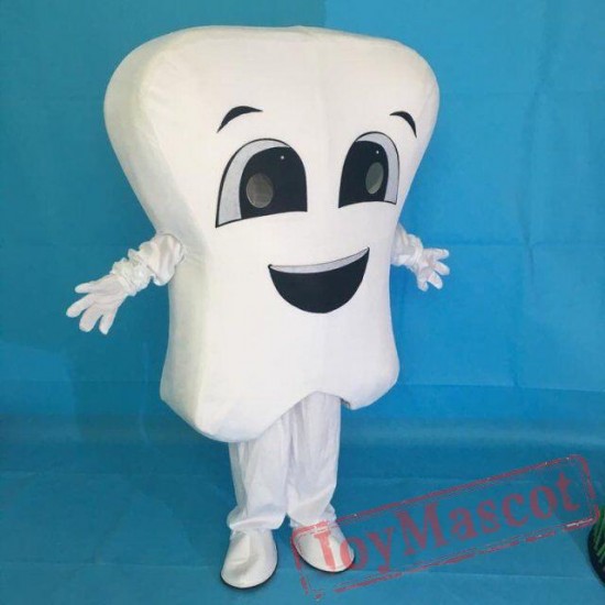 Tooth Mascot Costume Dental Care Mascot