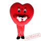 Red Heart Love Mascot Costume Love Heart Mascot Cosplay Costume