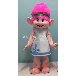 Trolls Mascot Parade Clown Mascot Costume 