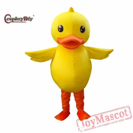 Giant Duck Mascot Costume Cartoon Animal Mascot Cosplay Costumes For Adult