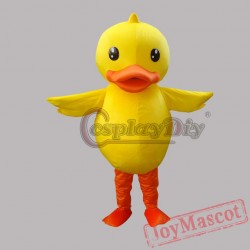 Giant Duck Mascot Costume Cartoon Animal Mascot Cosplay Costumes For Adult