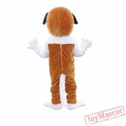 Cartoon St. B Dog Mascot Animal Costume