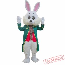 Adult Halloween Mascot Of Wendell Rabbit Plush Bunny Christmas Mascot Mascot Costume
