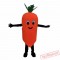 Carrot Plush Mascot Christmas Mascot Costume Halloween Carnival Mascot