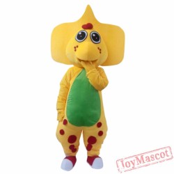 Barney Dinosaur Adult Mascot Costume