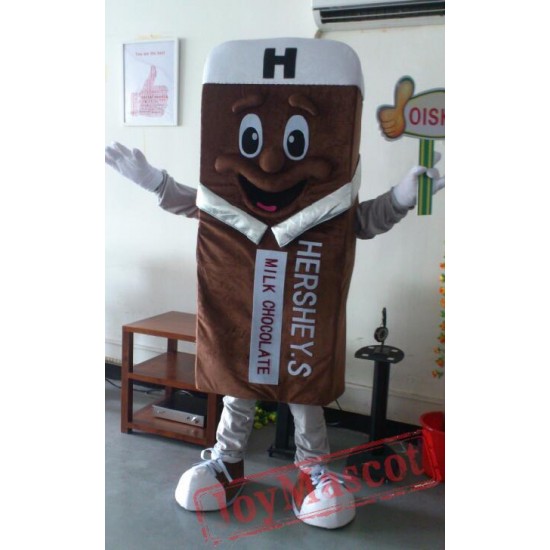 Chocolate Ice Cream Mascot Costume Plush Cartoon Costumess
