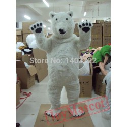 Polar Bear Mascot Costume Polar Bear Mascot Costume