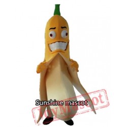 Evil Banana Mascot Costume Halloween / Christmas Show Mascot Costume