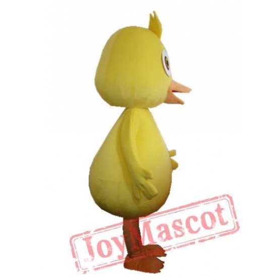 Yellow Duck Mascot Costume