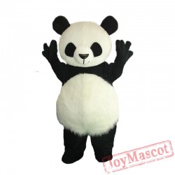 Panda Mascot Costume Halloween Cosplay Funny Bear Animal Mascot Costume