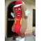 Hot Dog Hotdog Mascot Costume Cartoon Character