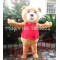 Teddy Bear Of Ted Halloween Cartoon Mascot Costume