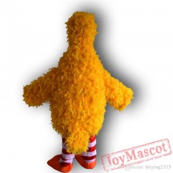 Sesame Street Big Yellow Bird Mascot Costume Cartoon Costume