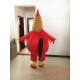 Turkey Parade Rooster Mascot Black & White Costume