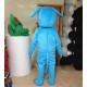 Cosplay Blue Dog Mascot Costume
