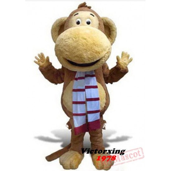 Big Mouth Monkey Mascot Costume